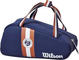 Mini Bolsa de raquete de tênis Wilson Roland Garros 2020 Necessaire Azul