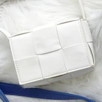 Mini bolsa de tecido versátil da moda, bolsa crossbody feminina