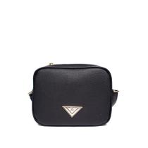 Mini Bolsa Feminina Rafitthy Transversal Divisória Preto Mini Bolsa Feminina Rafitthy Transversal Divisória Preto
