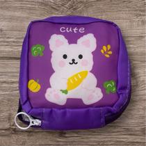 Mini Bolsa higiênica Impermeável Portátil Multifuncional Para Mulheres De almofada Sanitária Mini Bolsa higiênica Impermeável Portátil Multifuncional Para Mulheres De almofada Sanitária