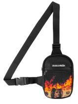 Mini Bolsa Lateral Shoulder Bag Masculina Pega Visão Fogo Dollar Lisa Mini Bolsa Lateral Shoulder Bag Masculina Pega Visão Fogo Dollar Lisa