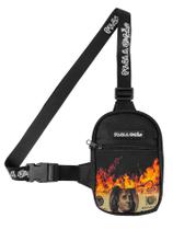 Mini Bolsa Lateral Shoulder Bag Masculina Pega Visão Fogo Dollar PV Mini Bolsa Lateral Shoulder Bag Masculina Pega Visão Fogo Dollar PV
