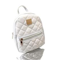 Mini Bolsa Mochila Ombro Couro PU Feminina Adulto Infantil Mini Bolsa Mochila Ombro Couro PU Feminina Adulto Infantil