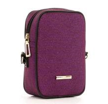 Mini bolsa porta celular be forever by rafitthy com alça tiracolo