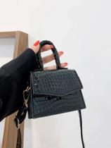 Mini Bolsa Quadrada Preta