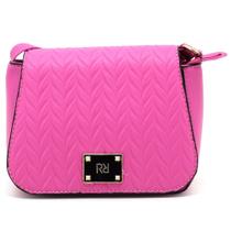Mini Bolsa Rafitthy Textura Transversal Feminina 28.13705 Mini Bolsa Rafitthy Textura Transversal Feminina 28.13705