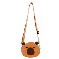 Mini Bolsa Tiracolo Capivara Silicone 10x12.5cm Mini Bolsa Tiracolo Capivara Silicone 10x12.5cm