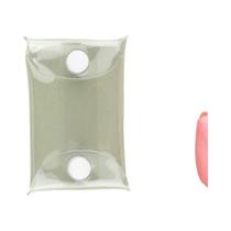 Mini Bolsa Transparente Para Exibição De Bonecos De Anime, Chaveiro, Organizador Quadrado Para