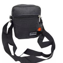 Mini Bolsa Transversal Casual Leve Com Zíper Para Homem Corpo Esportiva