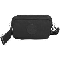 Mini Bolsa Transversal Feminina Ajustável 3 Compartimentos Mini Bolsa Transversal Feminina Ajustável 3 Compartimentos