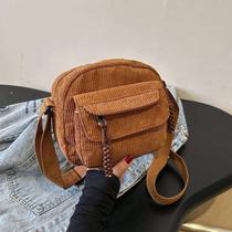Mini Bolsa Transversal Unissex Veludo