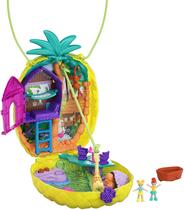 Mini Bolsa Tropicool de Abacaxi: 8 Recursos, 2 Bonecas, Adesivos - Idade: 4+