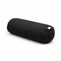 Mini Bolster Preto 38x14cm Meditação Pilates Zenai Mini Bolster Preto 38x14cm Meditação Pilates Zenai