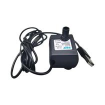 Mini Bomba De Água Elétrica Submersível USB 3W 500L/H 5V Para Dispensador De Água Para Animais De