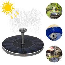 Mini Bomba de Água Flutuante com Aspersor a Energia Solar