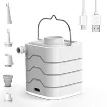 Mini bomba de ar elétrica MUMAPI portátil para infláveis branca