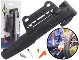 Mini Bomba De Ar Manual Plástica Portátil Para Encher Bolas Pneus Infláveis Com Três Adaptadores Mini Bomba De Ar Manual Plástica Portátil Para Encher Bolas Pneus Infláveis Com Três Adaptadores