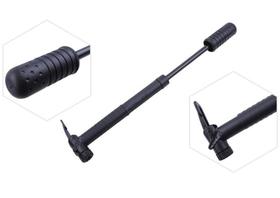 Mini Bomba De Ar Pneu Bike Boias Bolas Bico Grosso E Fino Portatil