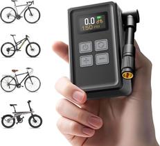 Mini bomba de bicicleta TOOLBOOX 150 PSI elétrica portátil