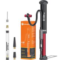 Mini bomba de piso de bicicleta Tiakia 220psi de alumínio de alta pressão Mini bomba de piso de bicicleta Tiakia 220psi de alumínio de alta pressão