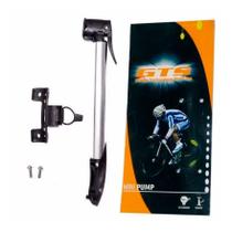 Mini Bomba Encher Pneu Bike De Ar Portátil Manual Alumínio Bico Fino E Grosso Mini Bomba Encher Pneu Bike De Ar Portátil Manual Alumínio Bico Fino E Grosso