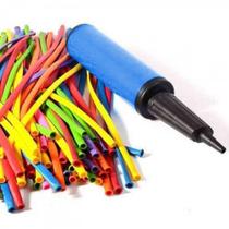 Mini Bomba Manual Inflar Bexigas Bolas e Balões Cor Sortida - MZ