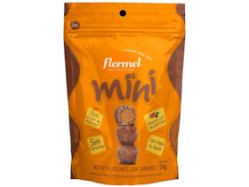 Mini Bombom Flormel Ao Leite com Recheio - de Doce de Leite Caramelizado e Crispies de Quinoa