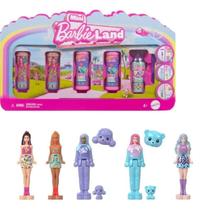 Mini Boneca Barbie 3Cm Pack Color Reveal Barbieland C/5