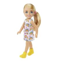 Mini Boneca Barbie Chelsea Loira 13 cm Mattel - HGT02