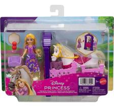 Mini Boneca Bela E Cavalo Philippe