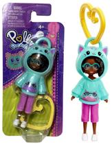 Mini Boneca Colecionável Menina Morena Negra Shani Com Roupa Roupinha Moda Moletom Gato Mattel