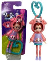 Mini Boneca Colecionável Menina Ruiva Lila Com Roupa Roupinha Da Moda Cachorro Cachorrinho Rosa Acompanha Clipe De Coração Mattel
