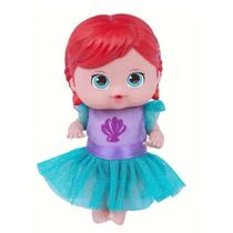 Mini Boneca - Disney - Ariel na Banheira - Cotiplás - Cotiplas