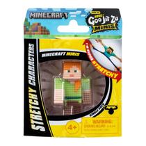 Mini Boneca Elástica da Alex - Goo Jit Zu Minecraft Mini Boneca Elástica da Alex - Goo Jit Zu Minecraft