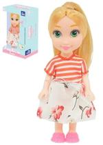 Mini Boneca Fashion Doll Loira Vestidos - Sortidos