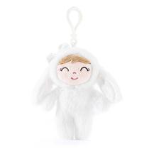 Mini Boneca Gloveleya By Metoo Doll Spring Pelúcia Coelha Branca 14cm Mini Boneca Gloveleya By Metoo Doll Spring Pelúcia Coelha Branca 14cm