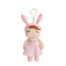Mini Boneca Metoo Doll Original Angela Camponesa Rosa 17cm Mini Boneca Metoo Doll Original Angela Camponesa Rosa 17cm
