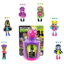 Mini Boneca Monster High Poções Monstro - Modelo Surpresa com Revelação na Água - Mattel