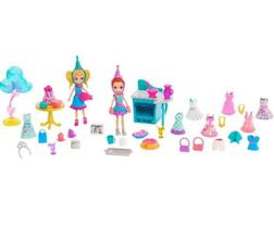 Mini Boneca Polly Pocket Pacote de Festas - Mattel -