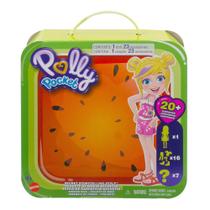 Mini Boneca - Polly Pocket - Pacote de Modas Surpresa - Melancia - Mattel