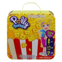 Mini Boneca - Polly Pocket - Pacote de Modas Surpresa - Pipoca - Mattel