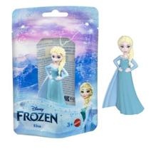 Mini Boneca Princesa Elsa - Disney Frozen 9 cm HRN69 - Mattel