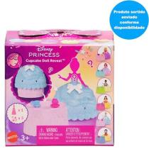 Mini Boneca Princesas Surpresa Cupcake Reveal Disney Sortido Mattel JFG78