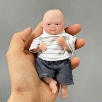 Mini Boneca Reborn Mire & Mire 4,5cm - Corpo Inteiro - Micro Preemie