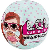 Mini Boneca Surpresa - LOL Surprise - Hair Vibes - 15 Surpresas - Candide