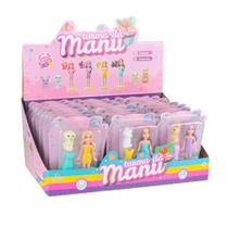 Mini boneca turma da manu 9cm sortida - polibrinq
