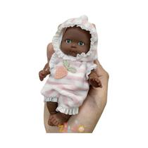 Mini Bonecas Reborn 12cm Simulação Bebê Vestir Brinquedo Para Crianças Meninas Meninos Boneca