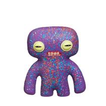 Mini Boneco Colecionável Fuggler 6cm - Squidge Roxo