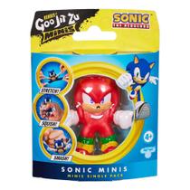 Mini Boneco Elástico do Knuckles (Novo) - Goo Jit Zu