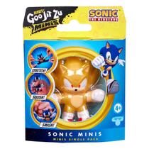 Mini Boneco Elástico do Super Sonic (Novo)- Goo Jit Zu Sonic Mini Boneco Elástico do Super Sonic (Novo)- Goo Jit Zu Sonic